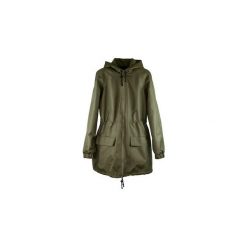 PARKA KHAKI. Zielone parki damskie Rest_factory, s, z aplikacjami, z poliesteru, bez kaptura. Za 369,90 zł.
