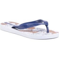 Japonki IPANEMA - Next Fem 26381 Blue/Blue 20729. Niebieskie klapki damskie Ipanema, bez wzorów, z tworzywa sztucznego, bez obcasa. Za 49,99 zł.
