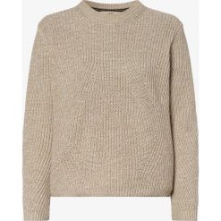 Esprit Casual - Sweter damski, beżowy. Brązowe swetry damskie Esprit Casual, xl, bez wzorów, z bawełny, casualowe, bez rękawów, bez kaptura. Za 149,95 zł.