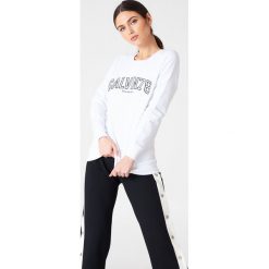 Bluzy damskie: Calvin Klein Bluza Core Fit 78 – White