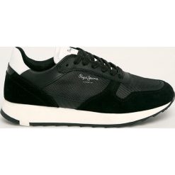 Pepe Jeans - Buty Slab Basic. Białe sneakersy męskie Pepe Jeans, na sznurówki. Za 389,90 zł.