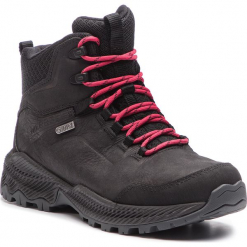 Trekkingi MERRELL - Forestbound Mid Wp J77292 Black. Czarne buty trekkingowe damskie Merrell. Za 479,00 zł.