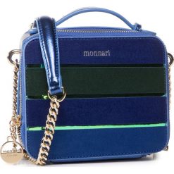 Torebka MONNARI - BAG3200-012 Blue. Niebieskie torebki klasyczne damskie Monnari, bez wzorów, ze skóry ekologicznej, klasyczne, bez dodatków. W wyprzedaży za 139,00 zł.