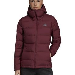 ADIDAS HELIONIC DOWN HOODED JACKET > DZ1495. Kurtki damskie Adidas, xl, bez wzorów, z poliesteru, street. Za 619,99 zł.