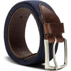 Pasek Męski WRANGLER - Canvas Belt W0B338935 100 Navy. Pomarańczowe paski męskie marki Wrangler, w paski, ze skóry. W wyprzedaży za 139,00 zł.