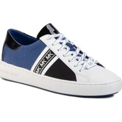 Sneakersy MICHAEL MICHAEL KORS - Keaton Stripe Sneaker 43R0KTFS1D Black. Niebieskie półbuty damskie MICHAEL Michael Kors, ze skóry ekologicznej. Za 669,00 zł.