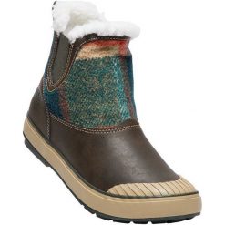KEEN buty zimowe Elsa Chelsea Wp W coffee bean wool US 7,5 (38 EU). Pomarańczowe buty sportowe damskie Keen, bez wzorów, sportowe. W wyprzedaży za 285,00 zł.