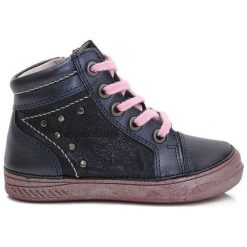 D-D-Step Botki Dziewczęce, 34, Niebieskie. Niebieskie botki dziewczęce marki D-D-Step, na zamek. Za 185,00 zł.