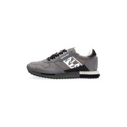 Buty Napapijri NA4DWF VIRTUS. Szare trampki męskie Napapijri, bez wzorów, bez zapięcia. Za 377,72 zł.