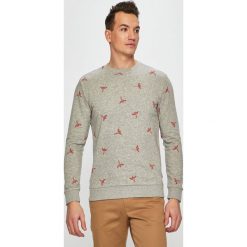 Only & Sons - Bluza. Szare bluzy męskie Only & Sons, xl, bez wzorów, z bawełny, z okrągłym kołnierzem, bez rękawów, bez kaptura. W wyprzedaży za 59,90 zł.