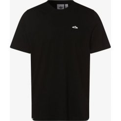 Adidas Originals - T-shirt męski, czarny. Czarne t-shirty męskie adidas Originals, s, z haftami, klasyczne, z klasycznym kołnierzykiem. Za 99,95 zł.