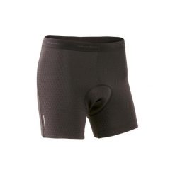 Spodenki pod szorty na rower MTB ST 500 męskie. Czarne spodenki i szorty męskie ROCKRIDER, m, bez wzorów, z elastanu, rowerowe. Za 49,99 zł.