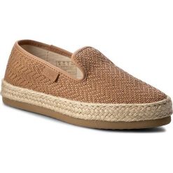 Espadryle GANT - Krista 14571623 Cognac G45. Pomarańczowe espadryle damskie GANT, bez wzorów, ze skóry ekologicznej, bez obcasa, na płaskiej podeszwie. W wyprzedaży za 239,00 zł.