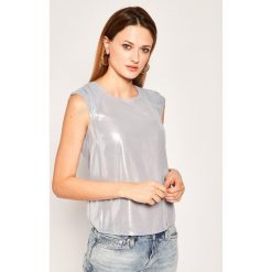 Bluzka Liu Jo PA0151 T5882. Różowe bluzki damskie Liu Jo, bez wzorów, z poliesteru, bez kołnierzyka, bez rękawów. Za 499,00 zł.