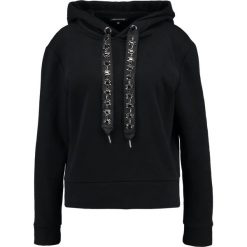 Bluzy rozpinane damskie: one more story Bluza z kapturem black