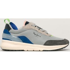 Pepe Jeans - Buty dziecięce N22 Summer. Szare trampki chłopięce Pepe Jeans, bez wzorów, z jeansu, sportowe, na sznurówki. Za 349,90 zł.