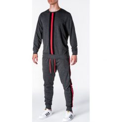Bluzy męskie: KOMPLET MĘSKI BLUZA + SPODNIE Z20 – GRAFITOWY
