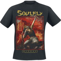 T-shirty męskie: Soulfly Ritual Aggression T-Shirt czarny