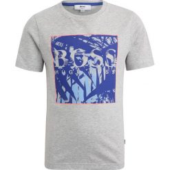 T-shirty chłopięce: BOSS Kidswear KURZARM TROPICAL Tshirt z nadrukiem hell graumeliert