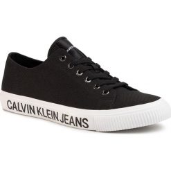 Sneakersy CALVIN KLEIN JEANS - Deangelo B4S0112X Black. Czarne sneakersy męskie Calvin Klein Jeans, na co dzień, bez wzorów, z jeansu, bez zapięcia. Za 429,00 zł.