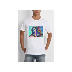 T-shirt : " Narodziny wiosny / korol ". Czarne t-shirty męskie Life is art, na wiosnę, xxl, bez wzorów, bez kołnierzyka. Za 120,00 zł.
