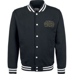 Star Wars Episode 5 - das Imperium schlägt zurück - Prolog College Jacket czarny. Czarne kurtki męskie marki Star Wars, l, z nadrukiem, retro, bez kaptura. Za 199,90 zł.