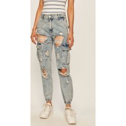 Tally Weijl - Jeansy. Niebieskie jeansy damskie TALLY WEIJL, z podwyższonym stanem. Za 139,90 zł.
