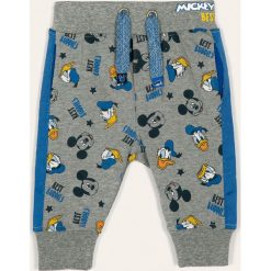 Blukids - Spodnie dziecięce 68-98 cm. Szare spodnie chłopięce Blukids, bez wzorów, z elastanu, casualowe. W wyprzedaży za 59,90 zł.