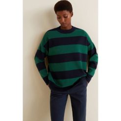 Mango - Sweter Wallyr. Szare swetry klasyczne damskie Mango, l, z dzianiny, z okrągłym kołnierzem. Za 119,90 zł.