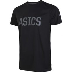Asics SS Graphic Tee 142879-0904. Czarne t-shirty męskie Asics, s, bez wzorów, z poliesteru, bez kołnierzyka. W wyprzedaży za 59,99 zł.