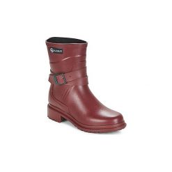 Kalosze Aigle MACADAMES MID. Czerwone kalosze damskie Aigle, bez wzorów. W wyprzedaży za 439,20 zł.