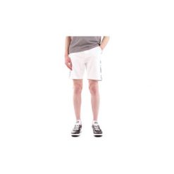 Szorty i Bermudy Calvin Klein Jeans J30J312250. Białe spodenki i szorty męskie Calvin Klein Jeans, s, bez wzorów, z jeansu. Za 294,18 zł.
