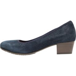 Buty ślubne damskie: Jana WIDE FIT Czółenka navy
