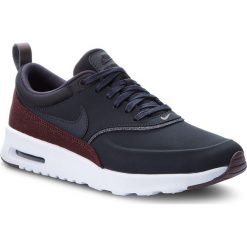 Buty NIKE - Air Max Thea Prm 616723 025 Oil Grey/Oil Grey. Czarne buty sportowe damskie Nike, na co dzień, bez wzorów, ze skóry ekologicznej, bez obcasa, na płaskiej podeszwie, bez zapięcia. W wyprzedaży za 469,00 zł.