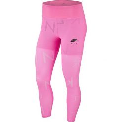 Legginsy w kolorze różowym do biegania. Różowe legginsy sportowe damskie l, z materiału, do biegania. W wyprzedaży za 154,95 zł.