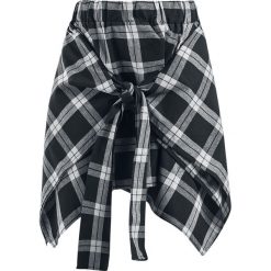 Minispódniczki: Chemical Black Alanis Skirt Spódnica Mini czarny/biały