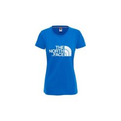 T-shirty z krótkim rękawem The North Face W S/S EASY TEE - RED. Niebieskie t-shirty damskie marki The North Face, l. Za 140,71 zł.