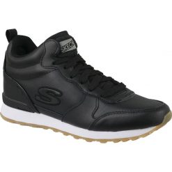 Czarne Buty Skechers Og 85 W 128-BLK. Czarne buty sportowe damskie Inny, bez wzorów, ze skóry, sportowe. W wyprzedaży za 249,00 zł.