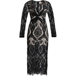Love Triangle LAVISH DREAMS PLUNGE DRESS Długa sukienka black. Czarne długie sukienki damskie marki Love Triangle, z nylonu, z długim rękawem, długie. Za 379,00 zł.