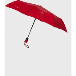 Moschino - Parasol. Czerwone parasole MOSCHINO, bez wzorów. W wyprzedaży za 269,90 zł.