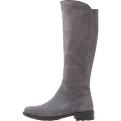 Pier One Kozaki grey. Szare buty zimowe damskie Pier One, z materiału. W wyprzedaży za 335,20 zł.