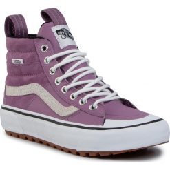 Sneakersy VANS - Ski8-Hi Mte 2.0 Dx VN0A4P3ITUK1 (Mte) Valerian/True White. Fioletowe półbuty damskie Vans, ze skóry. W wyprzedaży za 379,00 zł.