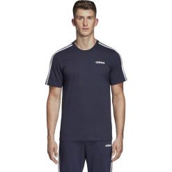 KOSZULKA ESSENTIALS 3-STRIPES (XXL). Koszulki męskie Adidas, xxl, w paski, z bawełny, z kontrastowym kołnierzykiem, bez rękawów, na fitness i siłownię. Za 99,99 zł.