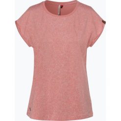 Ragwear - T-shirt damski – Dione, czerwony. Czerwone t-shirty damskie Ragwear, l, bez wzorów, bez kołnierzyka. Za 49,95 zł.