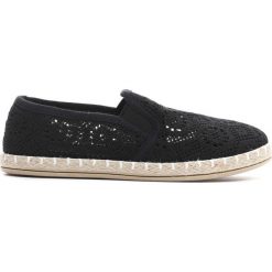 Buty sportowe dziewczęce: Czarne Espadryle High Enough