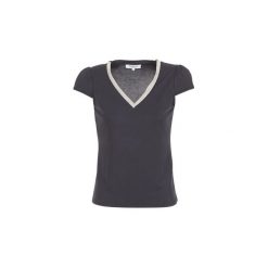 T-shirty z krótkim rękawem Morgan DMAMA. Szare t-shirty damskie marki Morgan, l, z poliesteru, casualowe. Za 129,00 zł.