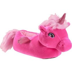 Kapcie dziecięce Cupcake Couture fuksja. Czerwone kapcie dziewczęce Cupcake Couture, z materiału. Za 39,90 zł.