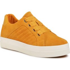 Sneakersy GANT - Avona 21533832 Ivy Gold G321. Żółte półbuty damskie GANT, ze skóry. Za 429,00 zł.