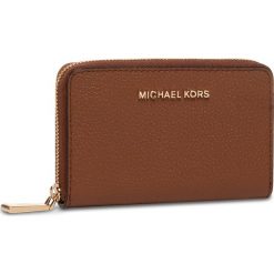 Duży Portfel Damski MICHAEL MICHAEL KORS - Jet Set 34H9GJ6D0L Luggage. Pomarańczowe portfele damskie MICHAEL Michael Kors, bez wzorów, ze skóry. Za 349,00 zł.
