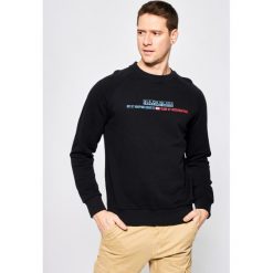 Bluza Napapijri Bastia C NP0A4E1U. Szare bluzy męskie Napapijri, xl, bez wzorów, z bawełny, bez kołnierzyka, bez rękawów, bez kaptura. W wyprzedaży za 289,00 zł.